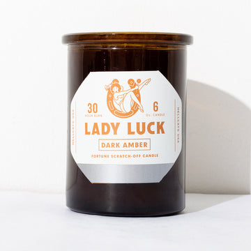 Lady Luck Fortune Scratch-Off Candle