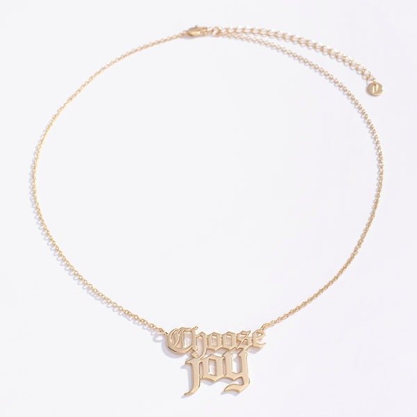 Choose Joy Necklace | Welcome to Heidi Collaboration | Larissa Loden