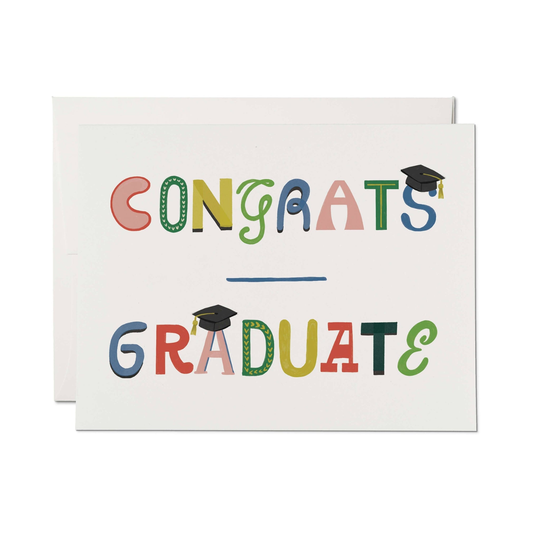 Congrats Graduate Card | Graduation Greeting Card | Larissa Loden