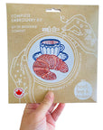 Croissant Embroidery Kit