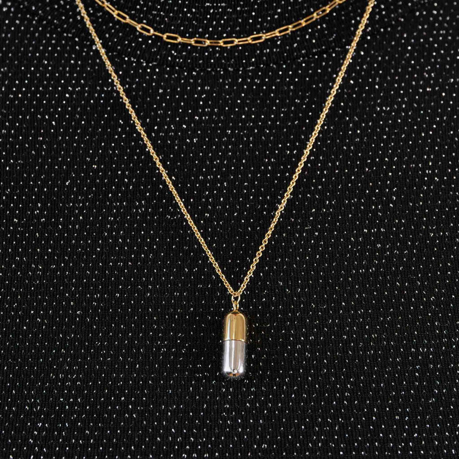 Anja Pill Capsule Necklace