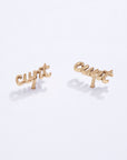 Cunt Script Studs