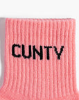 Cunty Quarter Crew Socks
