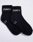 Cunty Quarter Crew Socks
