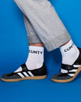 Cunty Quarter Crew Socks