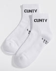 Cunty Quarter Crew Socks