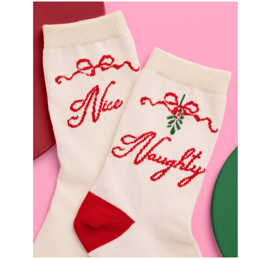 Naughty & Nice Socks