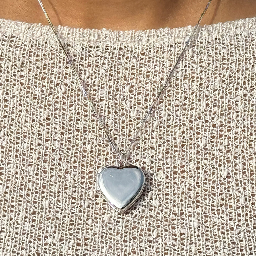 Daphne Heart Locket Necklace