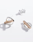Duality Circle Bar Studs