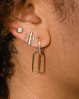 Duality Circle Bar Studs