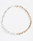 Duality Paperclip Chain Necklace