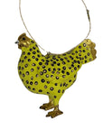 Festive Hen Ornament