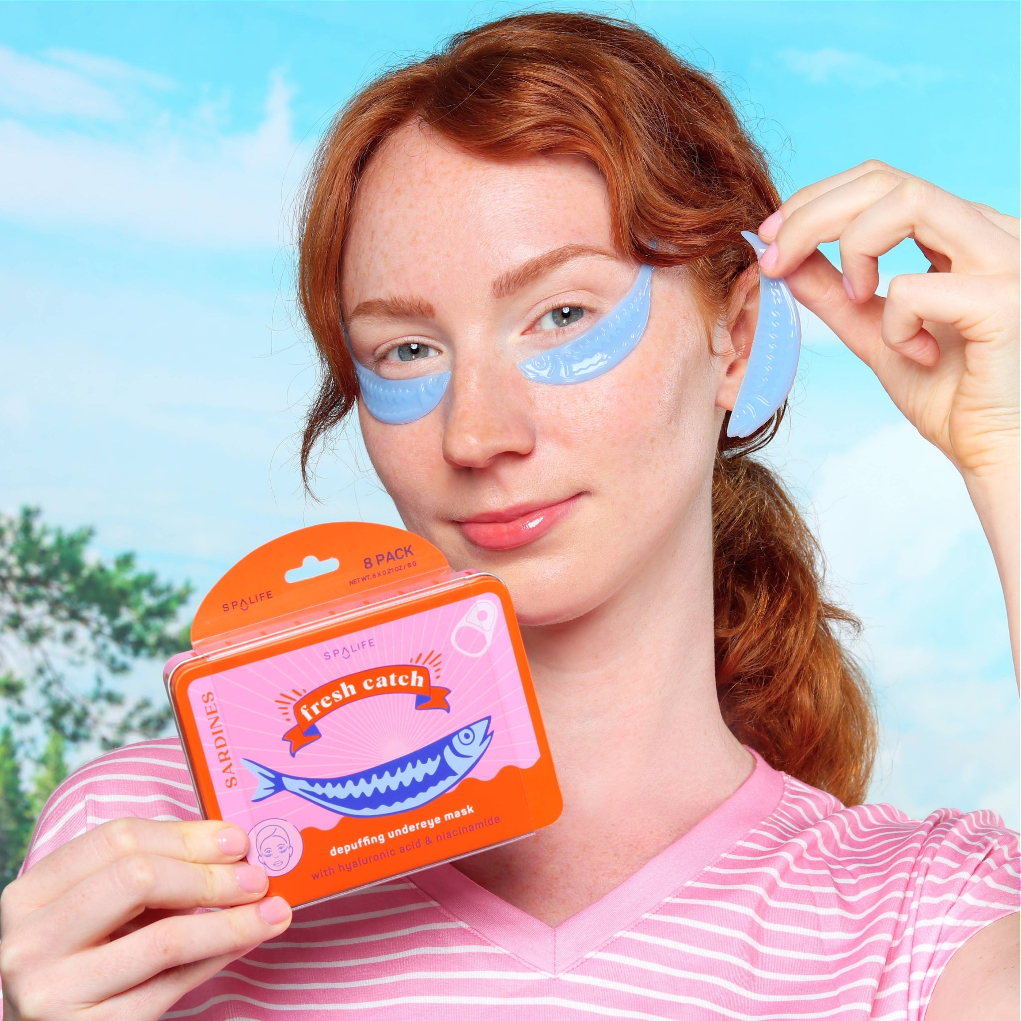 Fresh Catch De-Puffing Undereye Masks - 8 Pairs | Single Use Undereye ...