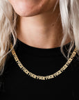 Fuck Fuck Fuck Chain Necklace