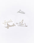 Fuck Script Flat Back Studs