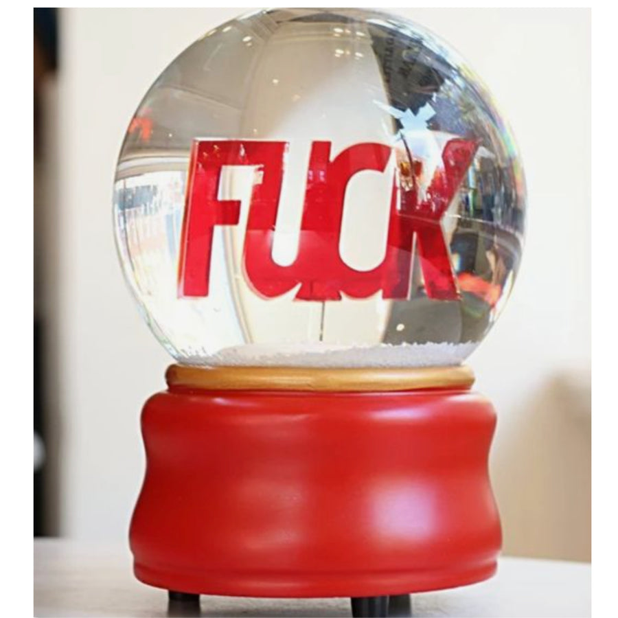 Fuck Snow Globe