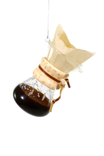 Pour Over Coffee Maker Ornament by Cody Foster