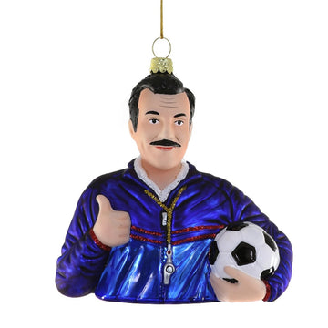 TED LASSO Ornament by Cody Foster