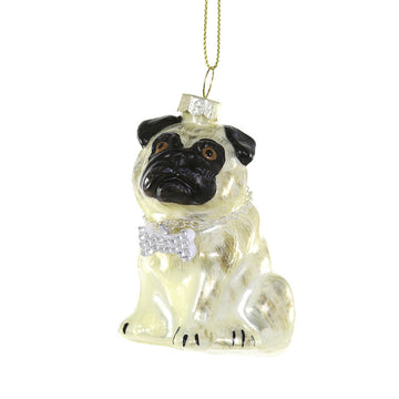 Pug Ornament by Cody Foster