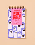Ghosts Small Spiral Notebook