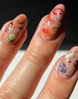 Haricot Vert Nail Art Stickers