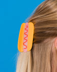 Hot Dog Hair Claw