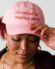 I'd Rather Be Reading Smut Baseball Hat