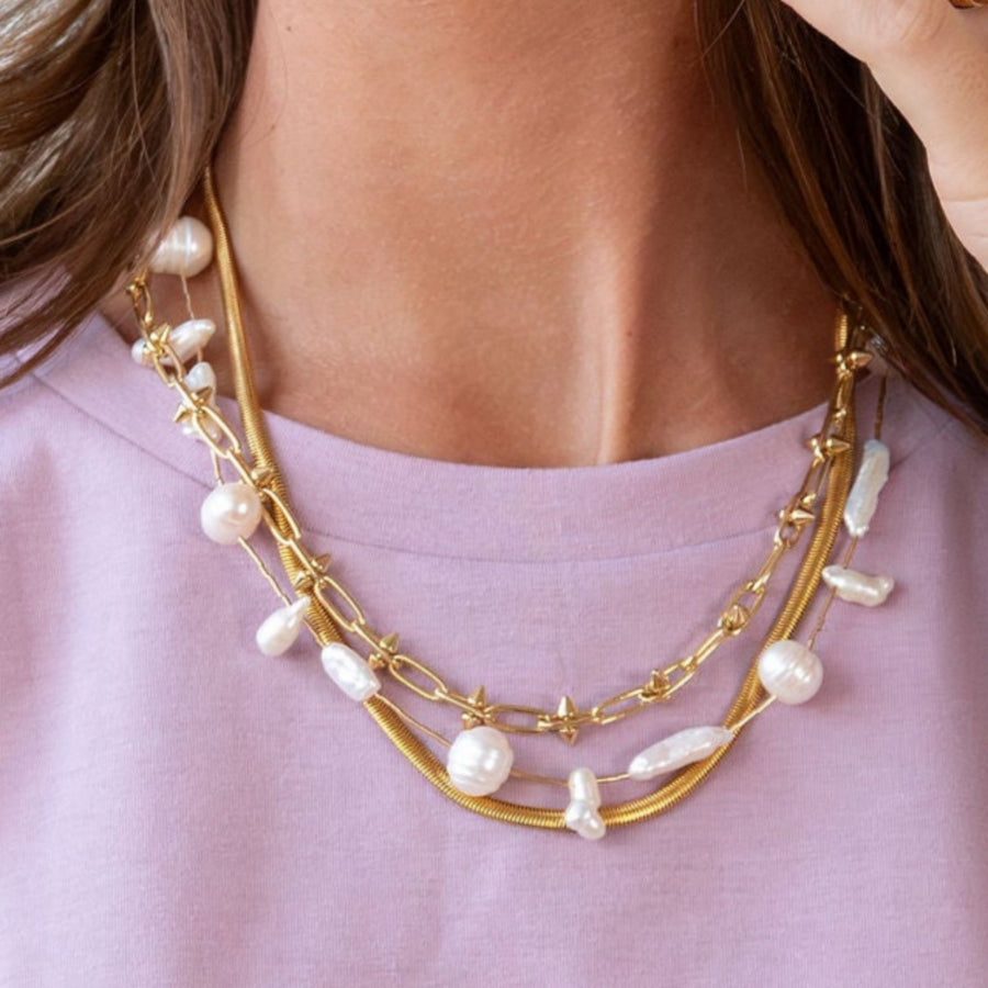 Herringbone Chain Necklace