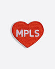 City Heart Embroidered Patch