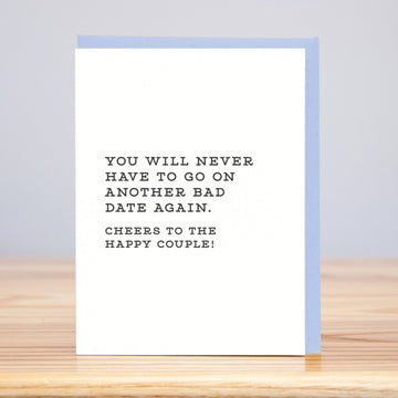 Card with humorous text on a light gray background