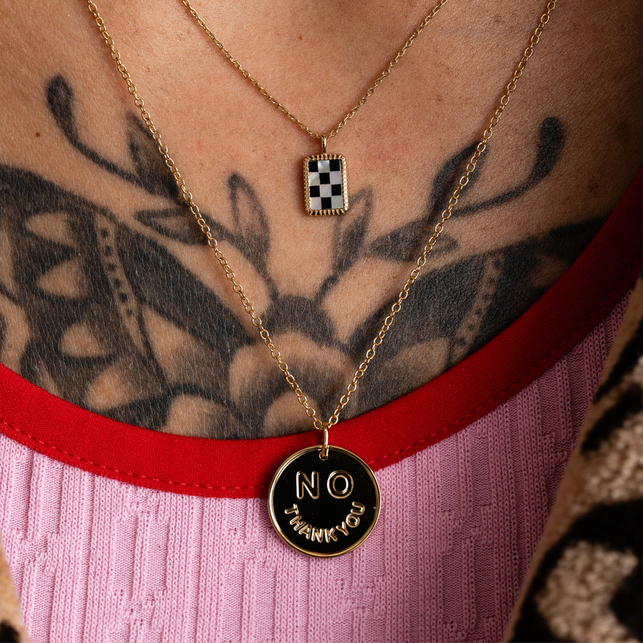 No Thank You Necklace | Jewelry For How You Really Feel | Larissa