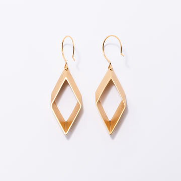 Open Diamond Earrings