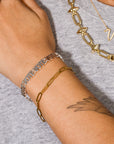 Paperclip Chain Bracelet