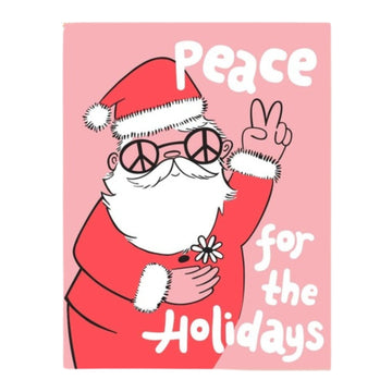 Peace Santa Card