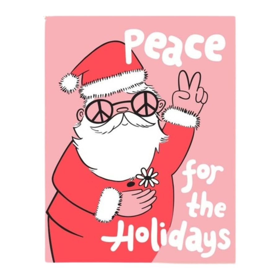 Peace Santa Card