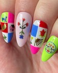 Pinwheel Nail Art Stickers