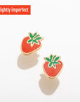 Slightly Imperfect Strawberry Studs