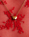 Puffy Heart Necklace