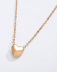 Puffy Heart Necklace