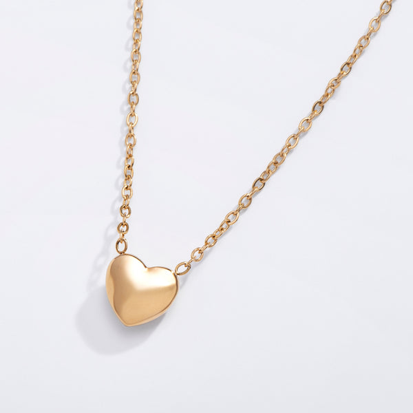 Puffy Heart Necklace | Jessie Diggins Collab | Larissa Loden