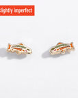 Slightly Imperfect Rainbow Trout Fish Studs