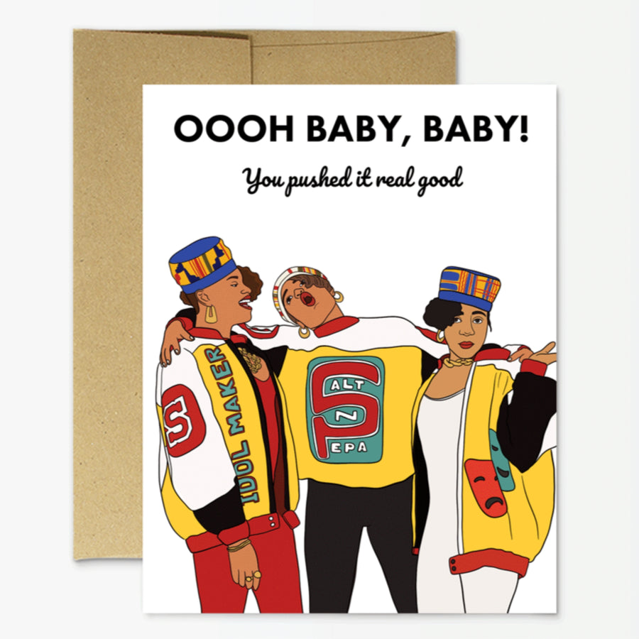 Salt N Pepa New Baby Card