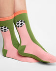 Soccer Ball Crew Socks