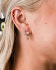 Spooky Huggie Hoops