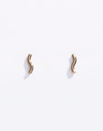 Tiny Squiggle Studs