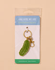 Pickle Keychain and Bag Charm