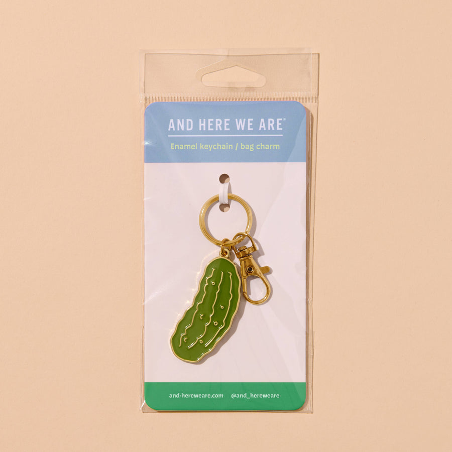 Pickle Keychain and Bag Charm
