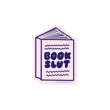 Book Slut Vinyl Sticker
