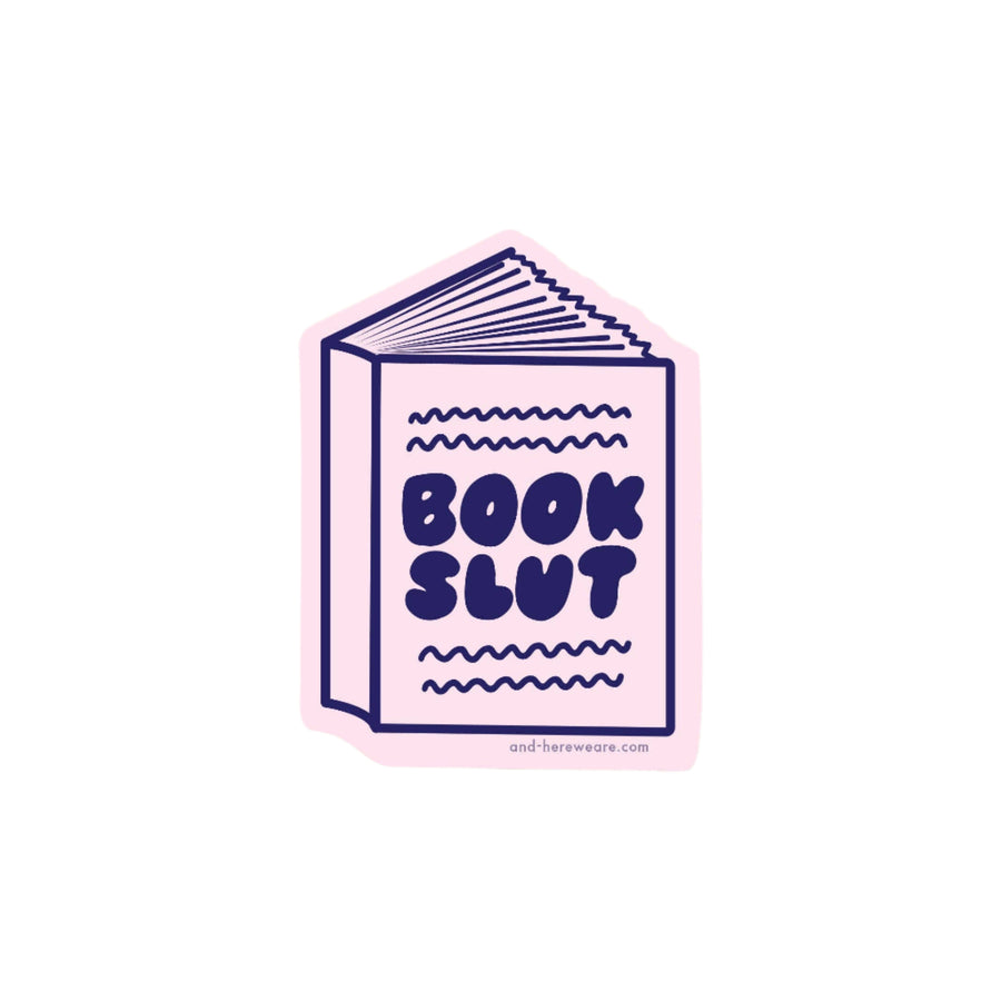 Book Slut Vinyl Sticker