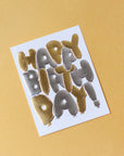 Happy Birthday Balloon Card